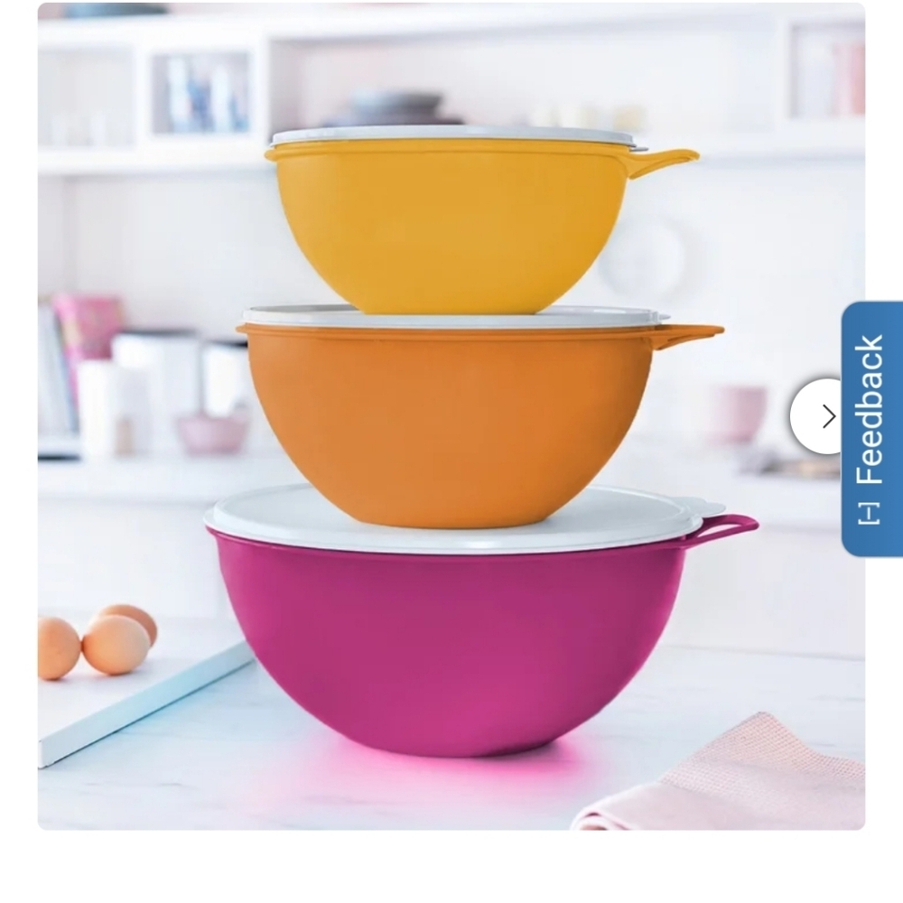 Tupperware Thatsa Bowls 6 Piece Set, New